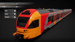 RABe523 in den transport NSW TrainLine lackierung