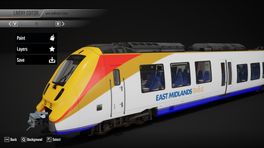 br442 in east midlands train livery