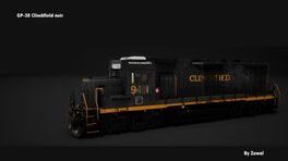 GP-38 Clinchfield Black