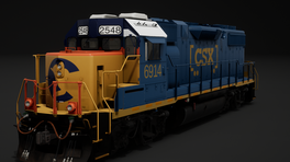 CSX 6914 Chessie System Nose