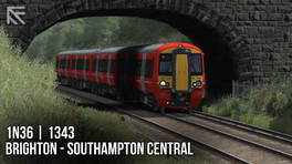 [SW] 1N36 1343 Brighton to Southampton Central