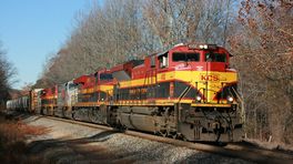 SS Raised Letter K5LA For the KCS SD70ACE (Reworked)
