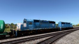 JR/SS SD40-2´s EMDX #6323 & 6324 (fictional)