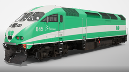 GO Transit MP40PH-3C Old Livery