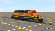 BNSF SD40-2 H1