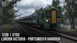 [SW] 1C08 0705 London Victoria to Portsmouth Harbour and Bognor Regis