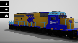 Ontario Northland 1733 SD40-2