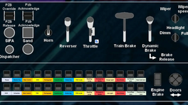 Raildriver button remapping of UK locomotives for TSW 5.