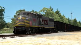 Kansas City Southern SD60M Grey Ghost