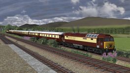 DRS Northern Belle Class 57/3 and rolling stock