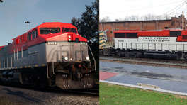 Candy Cane Rail