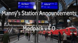 Manny's Station Announcements Mod Pack v4.0 - Hauptstrecke Hamburg-Lübeck Final