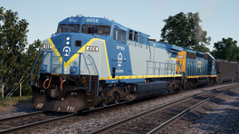 China DF4DD Loco for "Chong Mine"  (CSX AC4400CW Livery )