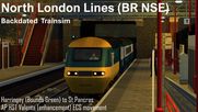 Harringay to St Pancras - HST ECS - BR Blue 