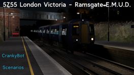 [CB] 5Z55 23:44 London Victoria - Ramsgate E.M.U.D.
