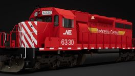 Nebraska Central SD40