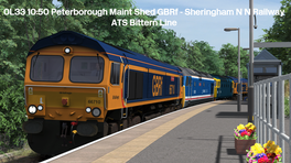 0L33 10:50 Peterborough Maint Shed GBRf - Sheringham N N Railway