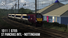 [SW] 1D11 St Pancras Intl to Nottingham