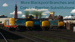 Class 20/31/40/45 Substitution on Blackpool Branches and Crewe - Preston