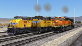 Tehachapi Pass ES44 and SD70ACe Searchlight Simulations Patch