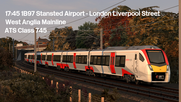 17:45 1B97 Stansted Airport - London Liverpool Street