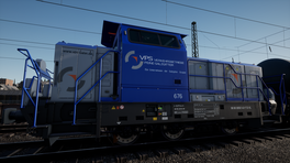 Vossloh G6 with VPS (Salzgitter AG transport department)  skin