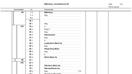 Ebula-inspired book timetables