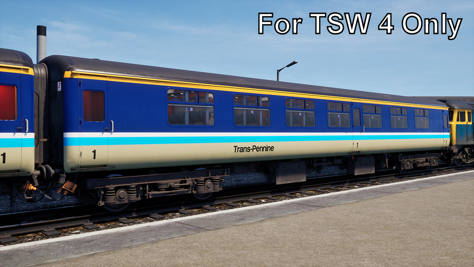 Mark 2a FK - Provincial Trans-Pennine - Train Sim Community