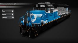 SPG SD40-2 in der MAERSK SEALAND lackierung