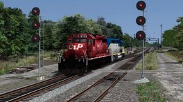 Canadian Pacific #5723 SD40-2 (Dual Flags)