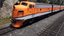 Royal Gorge F7  A/B  |  SD40  |  Passenger Coaches