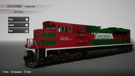 Ferromex SD70Ace 4125 Ex Ferrosur UPDATED