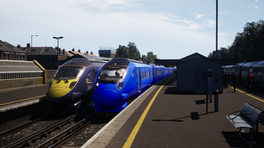 Class 395 Lumo livery