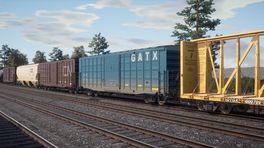 GATX Boxcar (Blue)