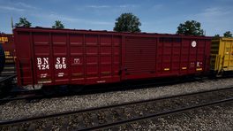 TSW2 BNSF Box Car