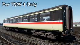 Mark 2a TSO - Unbranded Intercity Executive