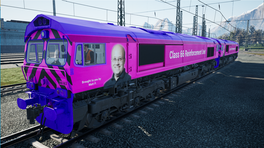 Class 66 - Matt Pink Version