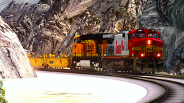 ATSF Atchison Topeka & Santa Fe Railroad WarBonnet C44-9W reskin