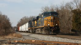 SS CSX #5210 Narrow Font K5HL w/ 2-Piece 1L (Dead 1L Bell) 