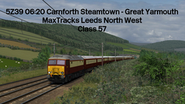 5Z39 06:20 Carnforth Steamtown - Great Yarmouth