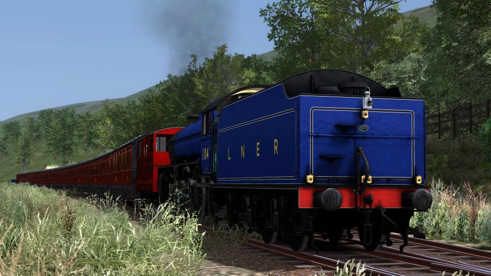 CW LNER B1 Fictional LNER Blue Reskin - Train Sim Community