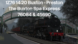 1Z76 14:20 Buxton - Preston 'The Buxton Spa Express'