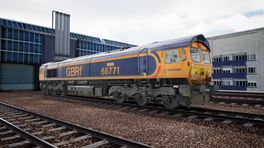 GBRf Class 66 66771 in GBRf Semi-Circle Livery (4th of a set of 7)