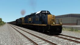 CSX YN3B SD40-2