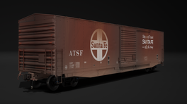 ATSF Boxcar (Clinchfield)