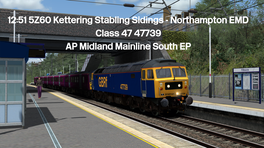 12:51 5Z60 Kettering Stabling Sidings - Northampton EMD