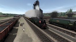 The Up Devon Belle (1954) - Exeter Central towards Waterloo