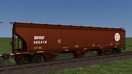 BNSF HiLine Trinity 5161 CU FT Hopper Enhancement 