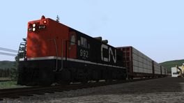 Canadian National G12 - Consist building at Valemount