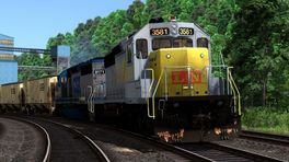 JR/SS SD40-2 L&N #3581